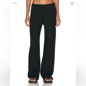 Enza Costa Twill Everywhere Black Women's Pants